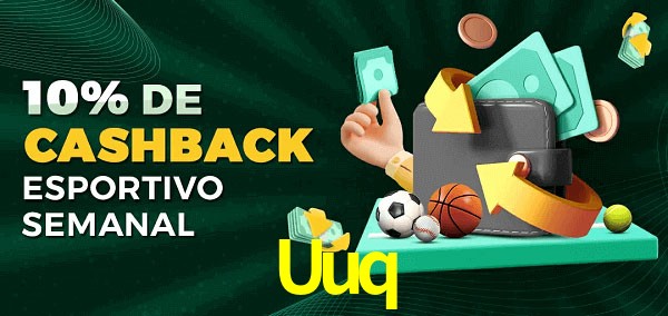 10% de bônus de cashback na Uuq